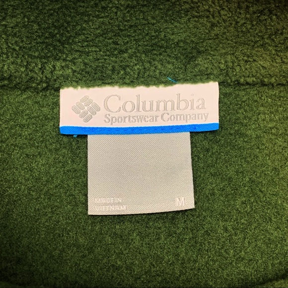 Columbia Green Fleece Vest - Picture 3 of 5